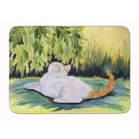 Carolines Treasures Cat Machine Washable Memory Foam Mat SS8273RUG